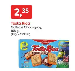 Suma Supermercados TOSTA RICA Galletas Chocoguay oferta