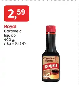 Suma Supermercados ROYAL Caramelo líquido oferta