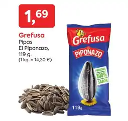 Suma Supermercados GREFUSA Pipas El Piponazo oferta