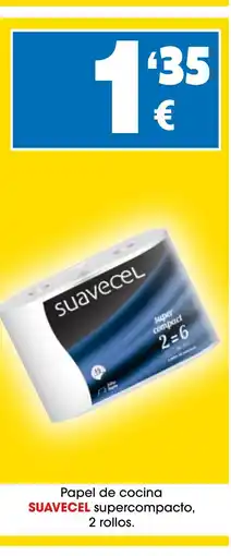 TOP Cash & Carry SUAVECEL Papel de cocina supercompacto oferta