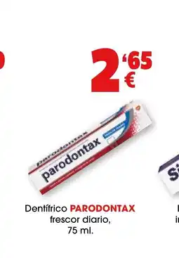TOP Cash & Carry PARODONTAX Dentifrico frescor diario oferta