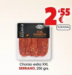 TOP Cash & Carry SERRANO Chorizo extra XXL oferta