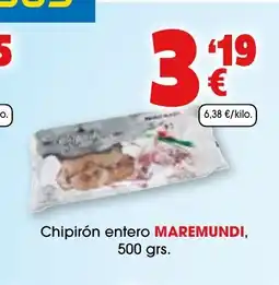 TOP Cash & Carry MAREMUNDI Chipirón entero oferta