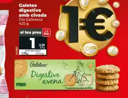 Dia DIA GALLETECA Galetes digestive amb civada oferta