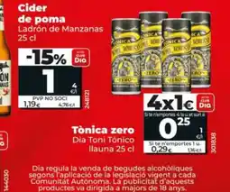 Dia DIA TONI TÓNICO Tònica zero oferta