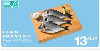 El Corte Inglés Dorada nacional asc oferta