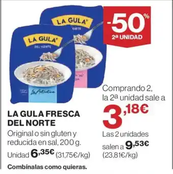 El Corte Inglés LA GULA FRESCA DEL NORTE oferta