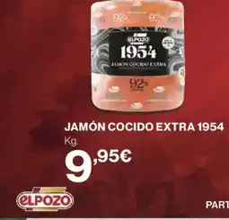El Corte Inglés ELPOZO Jamón cocido extra 1954 oferta