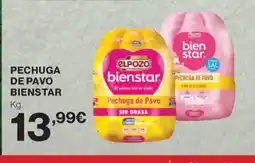 El Corte Inglés Pechuga de pavo bienstar oferta