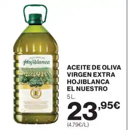 El Corte Inglés EL NUESTRO Aceite de oliva virgen extra hojiblanca oferta