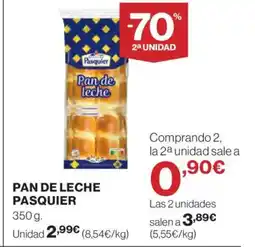El Corte Inglés PASQUIER Pan de leche oferta