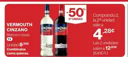 El Corte Inglés CINZANO Vermouth oferta