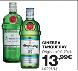 El Corte Inglés TANQUERAY Ginebra oferta