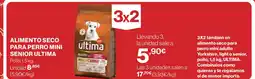El Corte Inglés ULTIMA Alimento seco para perro mini senior oferta