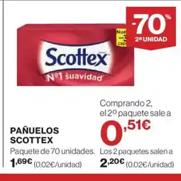 El Corte Inglés SCOTTEX Pañuelos oferta