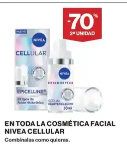 El Corte Inglés NIVEA CELLULAR En toda la cosmética facial oferta