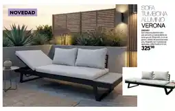 Ferrcash Sofa tumbona aluminio verona oferta