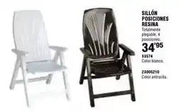 Ferrcash Sillón posiciones resina oferta