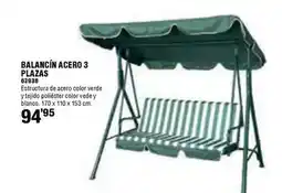 Ferrcash Balancín acero 3 plazas oferta