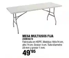 Ferrcash Mesa multiusos fija oferta