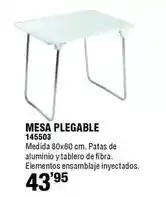 Ferrcash Mesa plegable oferta
