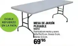 Ferrcash Mesa de jardín plegable oferta