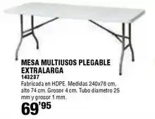 Ferrcash Mesa multiusos plegable extralarga oferta
