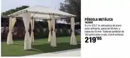 Ferrcash Pérgola metálica oferta