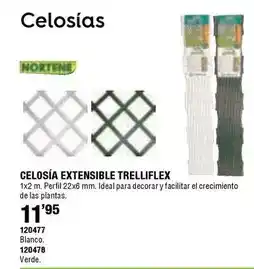 Ferrcash Nortene - celosía extensible trelliflex oferta