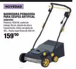 Ferrcash Ironside - barredora peinadora para cesped artifical oferta