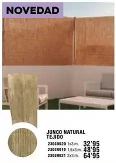 Ferrcash Junco natural tejido oferta