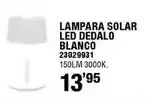Ferrcash Lampara solar led dedalo blanco oferta