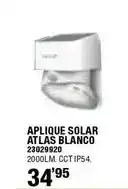 Ferrcash Apliques solar atlas blanco oferta