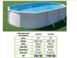 Ferrcash Estructura acero con columnas oferta