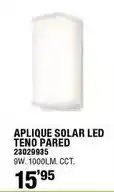 Ferrcash Aplique solar led teno pared oferta
