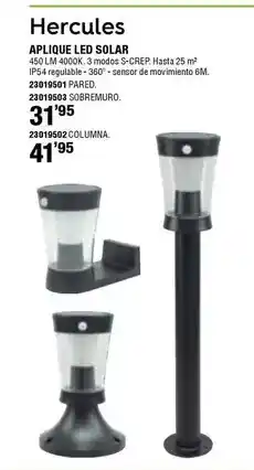 Ferrcash Aplique led solar oferta