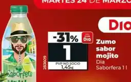 Dia Dia saborfera - zumo sabor mojito oferta