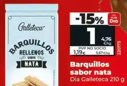 Dia Dia galleteca - barquillos sabor nata oferta