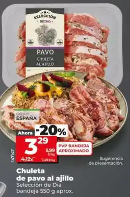 Dia Seleccion de dia - filete de pechuga de pavo oferta