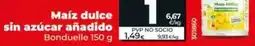 Dia Bonduelle - maiz dulce sin azucar anadido oferta