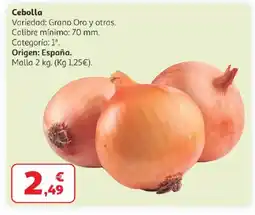 Alcampo Cebolla oferta