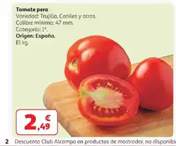 Alcampo Tomate pera oferta