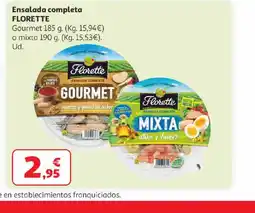 Alcampo FLORETTE Ensalada completa oferta