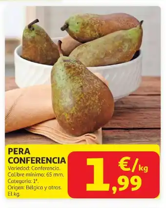Alcampo Pera conferencia oferta