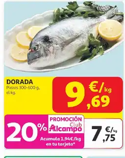 Alcampo Dorada oferta
