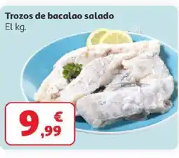 Alcampo Trozos de bacalao salado oferta