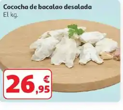 Alcampo Cococha de bacalao desalada oferta