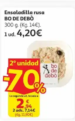 Alcampo BO DE DEBÒ Ensaladilla rusa oferta