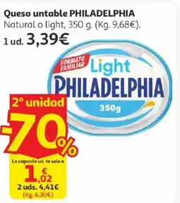 Alcampo PHILADELPHIA Queso untable oferta