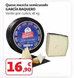Alcampo GARCÍA BAQUERO Queso mezcla semicurado oferta